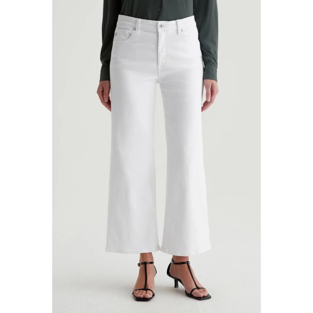 AG Saige Wide-Leg Crop Jeans‎ NWT